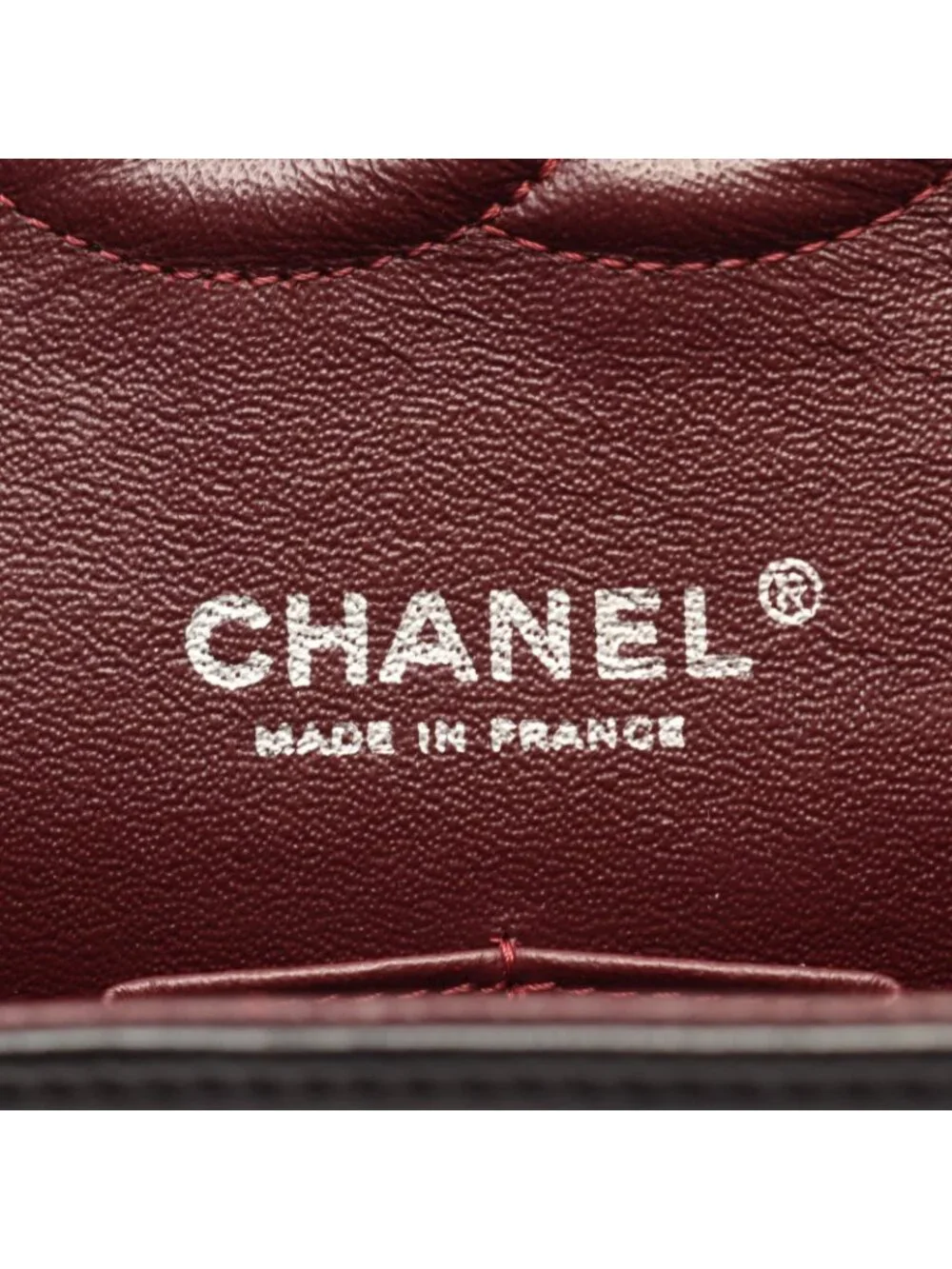 Chanel Shoulder Bag Quilted Double Flap Black Lambskin Chain